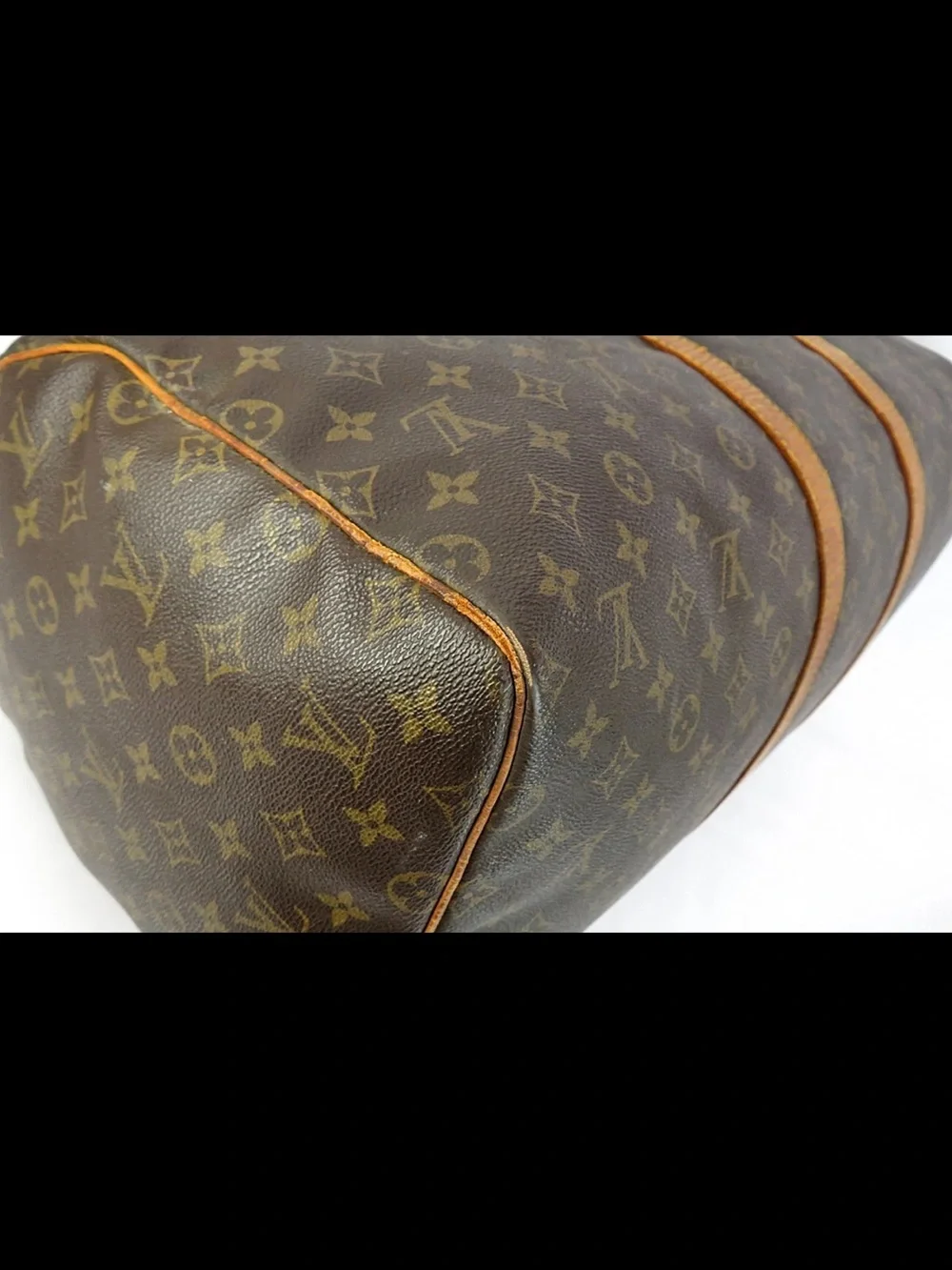 Louis Vuitton Monogram Canvas Duffel Bag in Brown and Tan